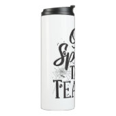 スポオクタキュラ先生おもしろい-先生ハロウィーン タンブラー (回転左)