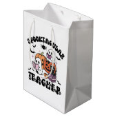 スポオクタキュラ先生ハロウィーン ミディアムペーパーバッグ (裏面アングル)