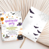 スポオクタキュラ幽霊ハロウィーン誕生日パーティー 招待状