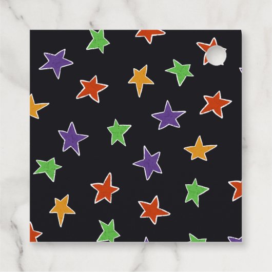 スポオクタキュラ幽霊&こうもりハッピーハローウィン フェイバータグ (裏面)