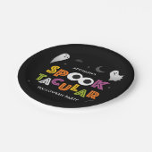 スポオクタクルハローウィンパーティプレート ペーパープレート (アングル)