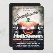 スポオクタクルハローウィンパーティ招待状 招待状 (正面/裏面)