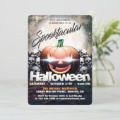 スポオクタクルハローウィンパーティ招待状 招待状 (スタンド正面)