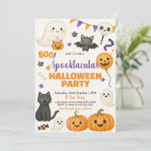 スポオクタクルハローウィンパーティ招待状 招待状 (スタンド正面)