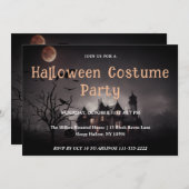 スポオクタクルハローウィンパーティ招待状 招待状 (正面/裏面)