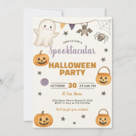 スポオクタクルハローウィンパーティ招待状 招待状