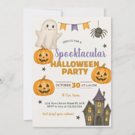 スポオクタクルハローウィンパーティ招待状 招待状