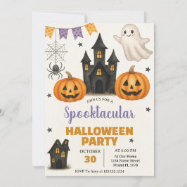 スポオクタクルハローウィンパーティ招待状 招待状