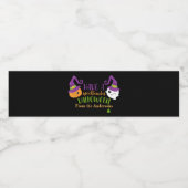 スポオクタクルハローウィンパーティ パーソナライズされた ペットボトルラベル (シングルラベル)