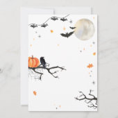 スポオクタクル幽霊ハローウィンパーティ 招待状 (裏面)