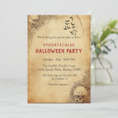 スポオクトルIスカルハローウィンパーティ 招待状 (スタンド正面)