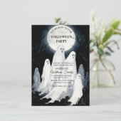 スポオク不気味タク幽霊ハローウィンパーティ 招待状 (スタンド正面)