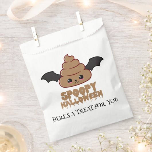 スポオプハロウィーンかわいい フェイバーバッグ (クリップ留めされた状態)