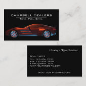 スポカッコいいーツカー販売店 名刺 (正面/裏面)