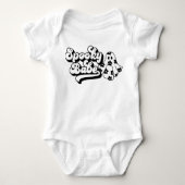 スポキーベイブ ベビー ボディスーツ - かわいいハロウィン衣装 (正面)