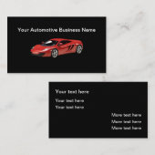 スポクールーツカ車のー 名刺 (正面/裏面)