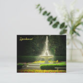 スポケーンのマニト公園内にあるダンカン・ガーデンズ ポストカード (スタンド正面)