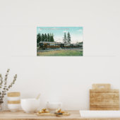 スポケーンへのショシェーンフライヤー列車 ポスター (キッチン)