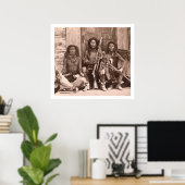 スポケーンインディアン, 1861 (写真を含む) ポスター (ホームオフィス)