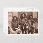 スポケーンインディアン, 1861 （写真を含む） ポストカード (正面/裏面)