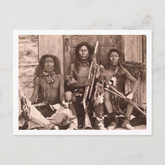 スポケーンインディアン, 1861 （写真を含む） ポストカード (正面)