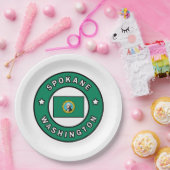 スポケーンワシントン ペーパープレート (パーティー)
