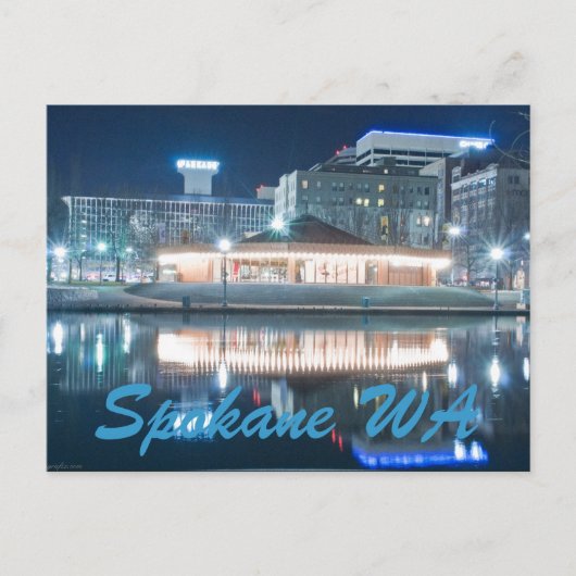 スポケーン和 ポストカード (正面)