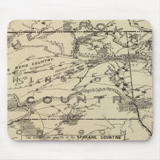 スポケーン国 マウスパッド (正面)