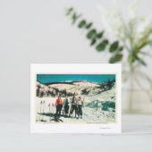 スポケーン山州パークレディーススキーワシントン ポストカード (スタンド正面)