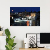 スポケーン川の上秋 ポスター (ホームオフィス)