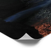 スポケーン川の上秋 ポスター (角)