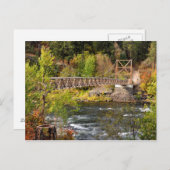 スポケーン川 ポストカード (正面/裏面)