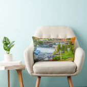 スポケーン秋ワシントン装飾用クッション ランバークッション (椅子)