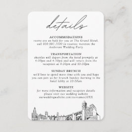 スポケーン結婚の詳細エンクロージャカード エンクロージャーカード