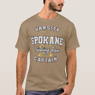 スポケーン飲みチームキャプテンワシントンビアラブ Tシャツ