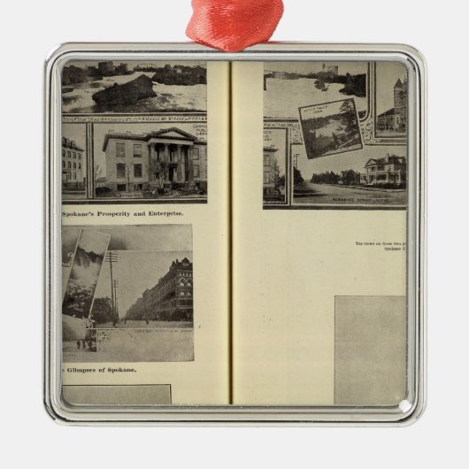 スポケーン メタルオーナメント (正面)