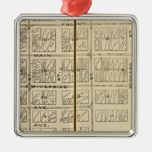 スポケーン メタルオーナメント (正面)