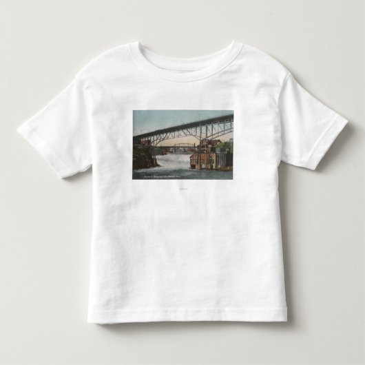スポケーン、ワシントン州-モンローの通り トドラーTシャツ (正面)