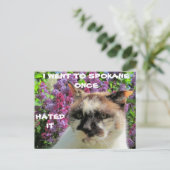 スポケーン？嫌だった ポストカード (スタンド正面)