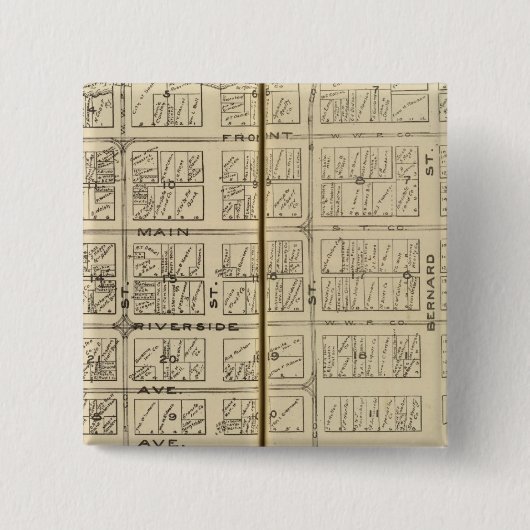 スポケーン 缶バッジ (正面)