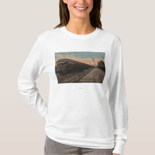 スポケーン、WA - N. Pacific Trainの意見及びターミナル Tシャツ