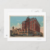 スポケーンWA – ダベンポートホテルのビュー#1 ポストカード (正面/裏面)