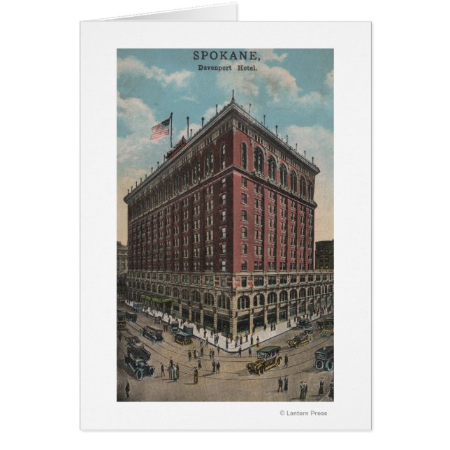 スポケーンWA – ビューオブダベンポートホテル (正面)