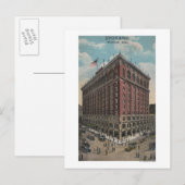 スポケーンWA – ビューオブダベンポートホテル ポストカード (正面/裏面)