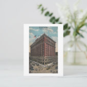 スポケーンWA – ビューオブダベンポートホテル ポストカード (スタンド正面)