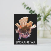 スポケーンWA ポストカード (スタンド正面)