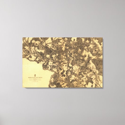 スポシルバニアコートハウスの戦い2 キャンバスプリント (正面)