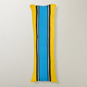 スポストライプーツの黒+バックグラカラー ボディピロー (正面縦)