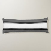 スポストライプーツ白い黒+バックグラカラー ボディピロー (裏面)