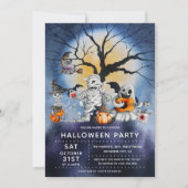 スポタキュラーキッズハロウィンパーティー 招待状 (正面)